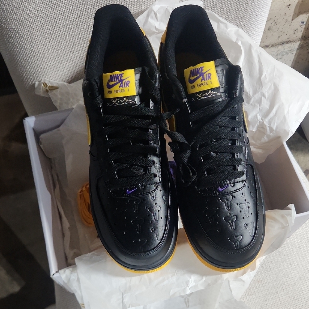 Nike Air Force 1 QS Kobe Away Numbered - Picture 5 of 6